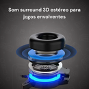 Headset Gamer Fone de Ouvido Com Microfone Para PS4, PS5, X-one, Celula e  Computador
