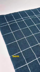 Kit Toalha Cozinha Copa Pano Vintage Chef 03 05 e 10 Peças Listrada xadrez 100% Algodão Laune Haus