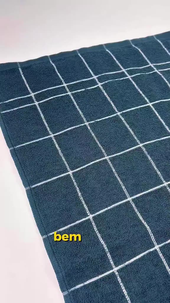 Kit Toalha Cozinha Copa Pano Vintage Chef 03 05 e 10 Peças Listrada xadrez 100% Algodão Laune Haus