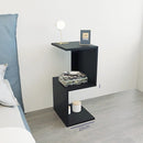 Mesa Cabeceira formato S-Z Tres opções de cores