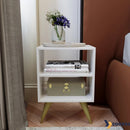 Mesa de Cabeceira Retrô Premium Palma – Estilo e Funcionalidade