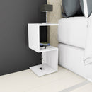 Mesa Cabeceira formato S-Z Tres opções de cores