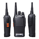 Kit 2 rádios comunicador Alcance 12 Km 16 canais Radio Baofeng 777s recarregável Vhf/uhf