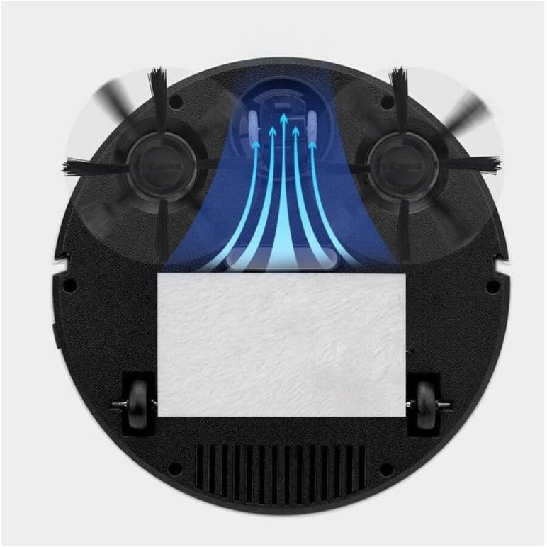 Aspirador Robótico 3 em 1 – Varredora Automática Inteligente