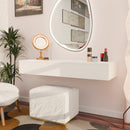 Penteadeira Com Gaveta 100CM Console Camarim Com Corrediças Metalicas