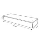 Penteadeira Com Gaveta 100CM Console Camarim Com Corrediças Metalicas