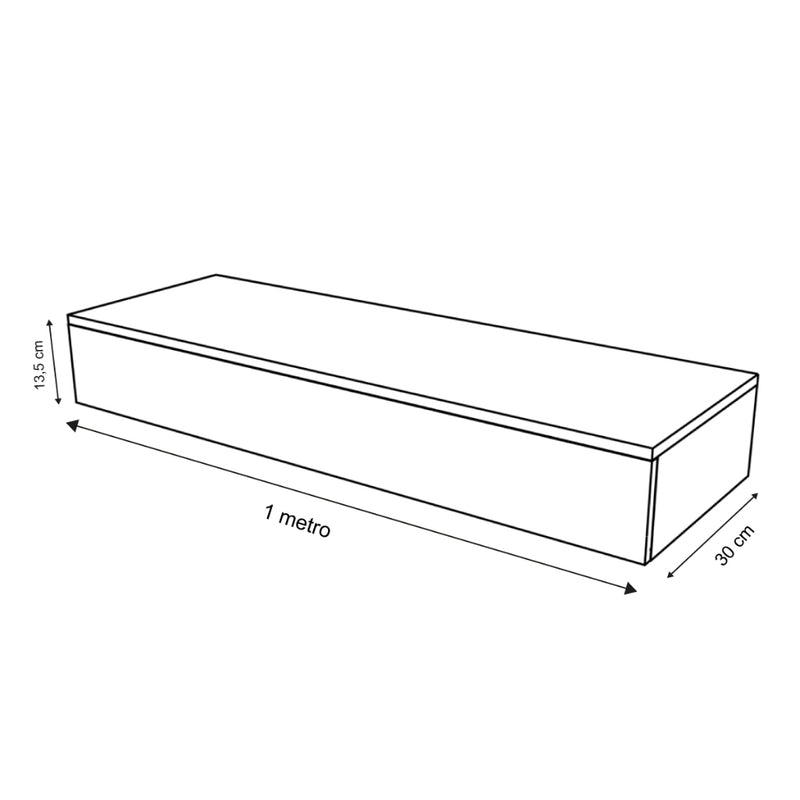Penteadeira Com Gaveta 100CM Console Camarim Com Corrediças Metalicas