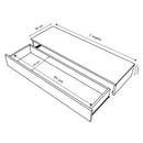 Penteadeira Com Gaveta 100CM Console Camarim Com Corrediças Metalicas