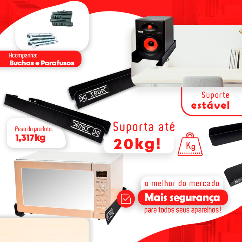 Suporte P/ microondas Forno impressora Bebedouro Caixa De Som
