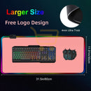 Mouse pad Rosa Gamer Led Rgb 7 Cores Grande ROSA