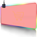 Mouse pad Rosa Gamer Led Rgb 7 Cores Grande ROSA