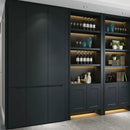 Adesivo Envelopamento Geladeira Armarios Preto Fosco 6m X 72cm