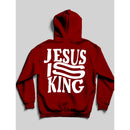 Moletom Canguru Jesus Is King Com Capuz E Bolso Casaco Feminino Masculino Flanelado Unissex Inverno Frio Blusa