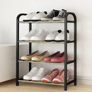 Sapateira 4 5 andares Organizador de Sapatos Tênis 8 Par Desmontavel Movel sapateira entrada estante