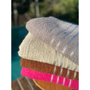 Kit 4 Toalhas Grande 100% Algodão Alta Absorção Toalha Rosto