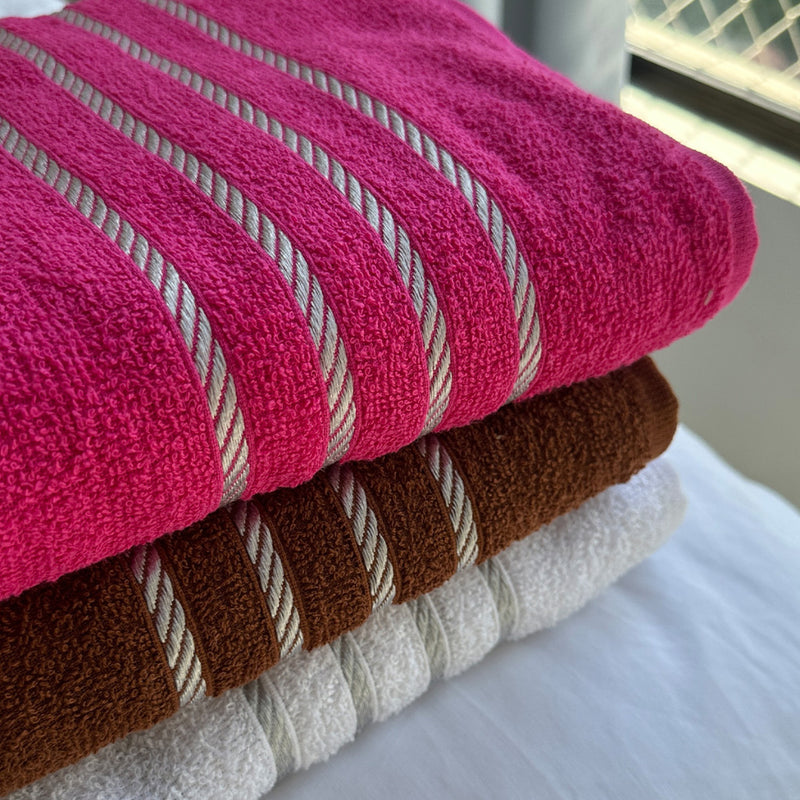 Kit 4 Toalhas Grande 100% Algodão Alta Absorção Toalha Rosto