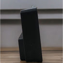 Relógio Despertador ESPELHADO Digital De Mesa 16X2.5X6cm Alarme Temperatura Pilha AAA Usb Preto Com Led