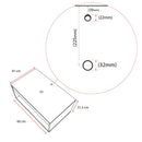 Gabinete Banheiro Armário 60CM Sem Cuba Promoção