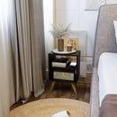 Mesa de Cabeceira Retrô Premium Palma – Estilo e Funcionalidade