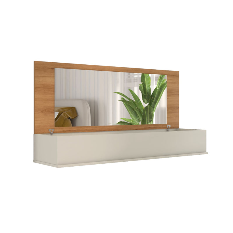 QUEIMA DE ESTOQUE! Penteadeira Suspensa Com Espelho 70CM Console Camarim E&A - Cores