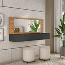 QUEIMA DE ESTOQUE! Penteadeira Suspensa Com Espelho 70CM Console Camarim E&A - Cores