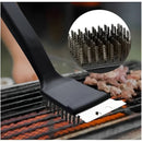 Escova de Limpeza para Grelha com Raspador Gadan GD-6070 – Cerdas de Aço, Resistente e Ergonômica