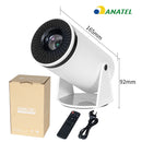 Projetor 4K HD 150 polegadas para celular, TV Box, Xbox, PS, PC, Wi-Fi e Bluetooth HY300 110/220