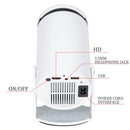 Projetor 4K HD 150 polegadas para celular, TV Box, Xbox, PS, PC, Wi-Fi e Bluetooth HY300 110/220