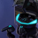 Fone de ouvido Bluetooth Kapbom KA‑790  Microfone  Estojo de Luz  Bluetooth 5.2  Acessório Gamer