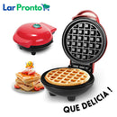 Mini Máquina De Waffle Elétrica Portátil Casa Cozinha Fabricante Panquecas Automático 110V