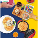 Mini Máquina De Waffle Elétrica Portátil Casa Cozinha Fabricante Panquecas Automático 110V