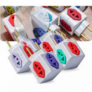 5x bejamin Adaptador Tomada Cubo 2 Pinos 10A 20A Bivolt – Compacto e Seguro