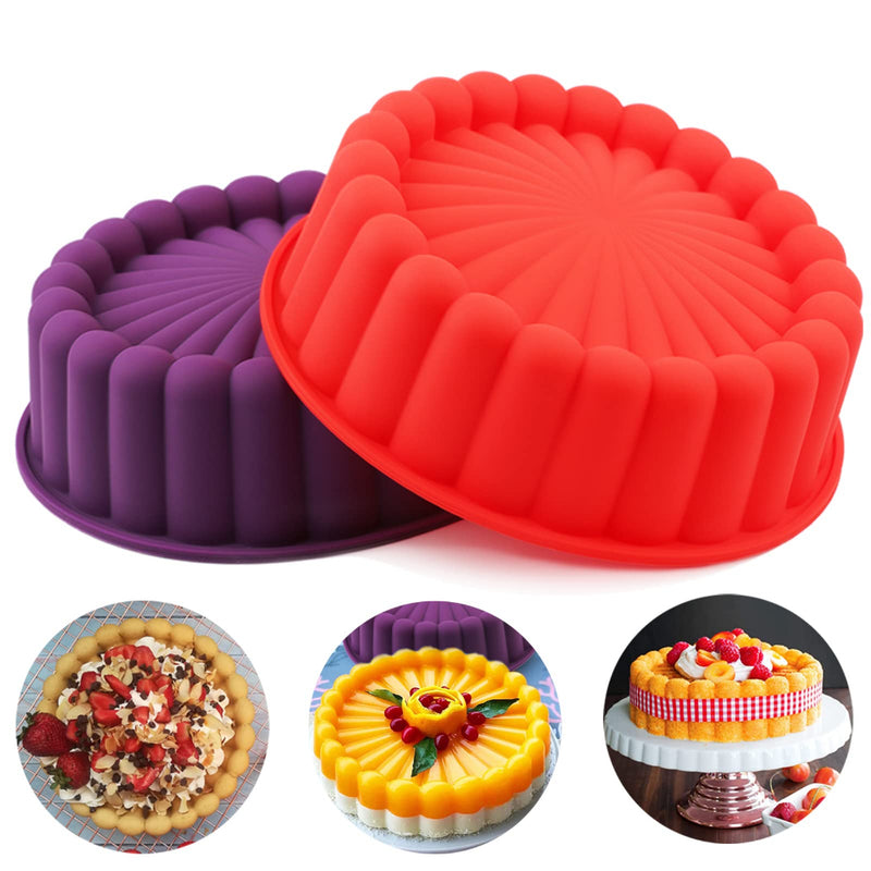 Formas de Silicone para Fritadeira de Ar Forno Freezer Microondas Assadeira ideal Bolo Pães e Doces