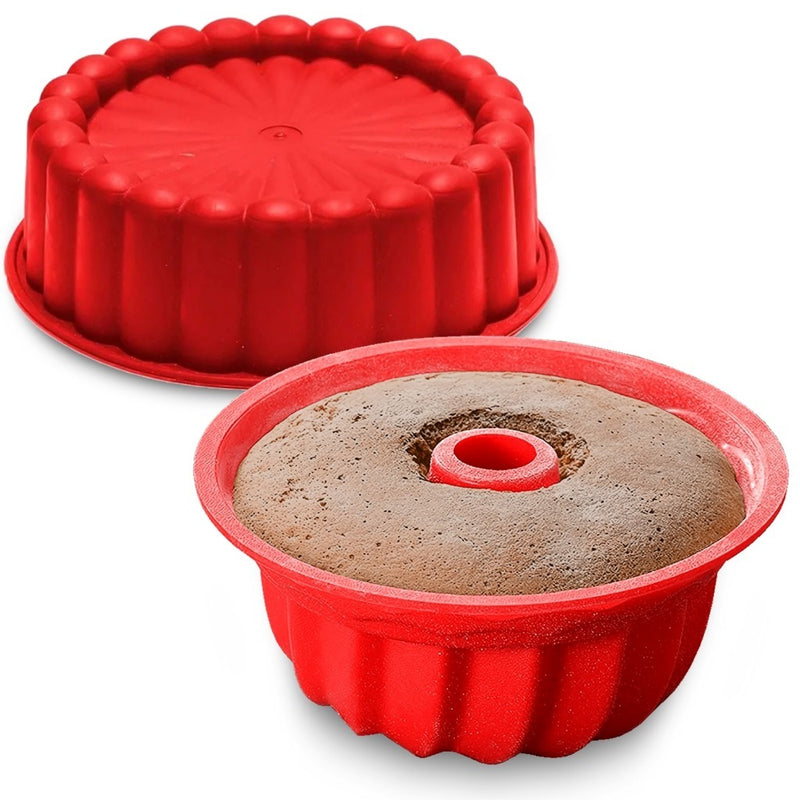 Formas de Silicone para Fritadeira de Ar Forno Freezer Microondas Assadeira ideal Bolo Pães e Doces