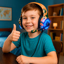 Fone Headset Gamer 7.1 Camuflado Microfone Controle P2 USB LED Pc Note Ps4 Xbox One Celular