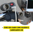 Carregador De Celular Usb Turbo Para Motos UNIVERSAL