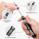 Jogo Chaves De Fenda Precisão Com 115 peças 1 Kit Ferramentas