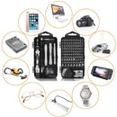 Jogo Chaves De Fenda Precisão Com 115 peças 1 Kit Ferramentas