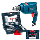 Furadeira Industrial Impacto Rev 450w Gsb 450 Re Bosch + Kit brocas