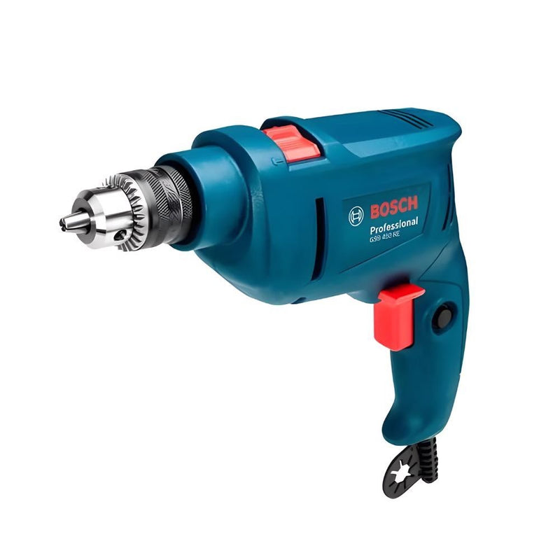 Furadeira Industrial Impacto Rev 450w Gsb 450 Re Bosch + Kit brocas