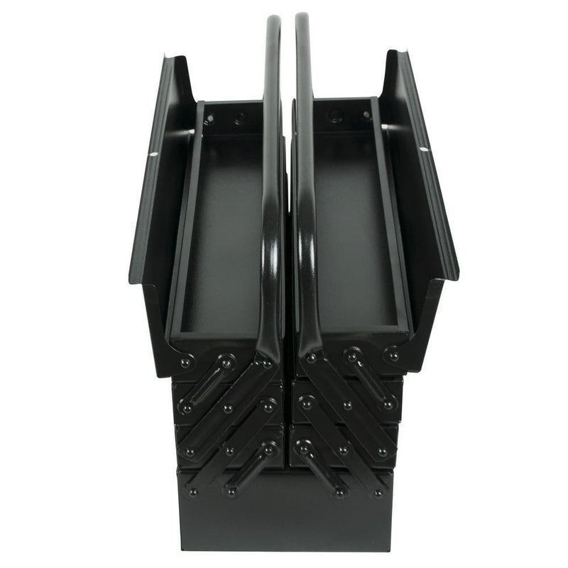 Caixa de ferramentas sanfonada com 7 gavetas - Rotterman (Preto)